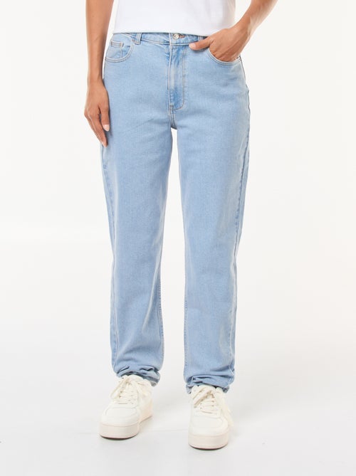 Mom-Jeans mit 5 Taschen L34 - Kiabi