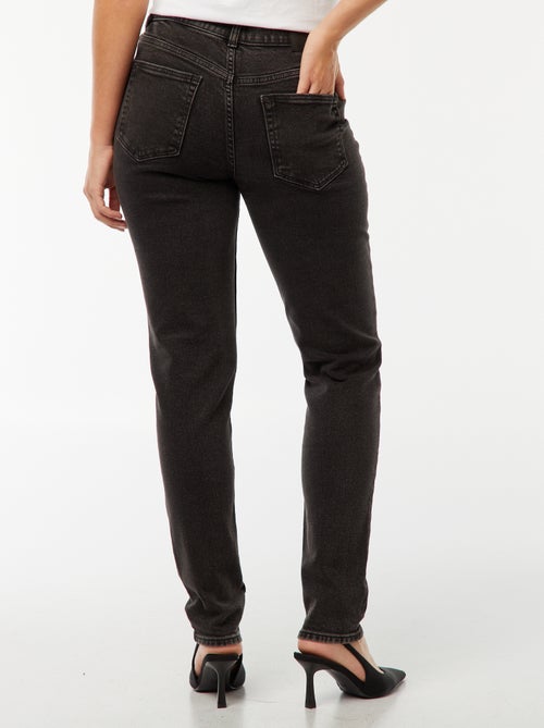 Mom-Jeans mit 5 Taschen L34 - Kiabi
