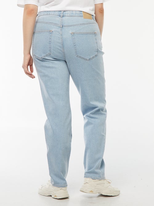 Mom-Jeans mit hoher Taille - L30 - Kiabi