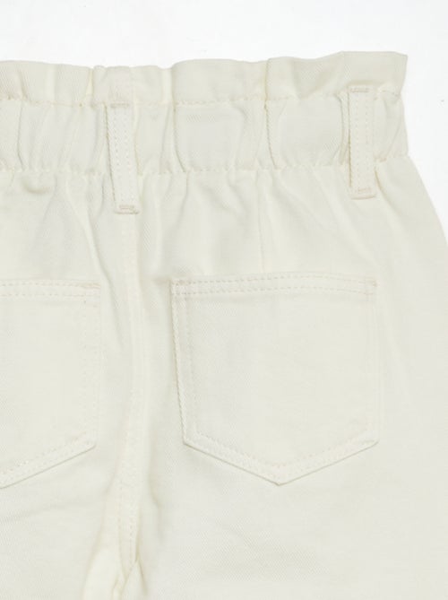 Mom Paperbag Jeans - Kiabi