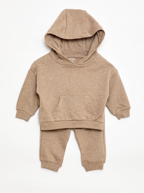 Monochrome Hoodie and Joggers Set - 2 Piece - Kiabi