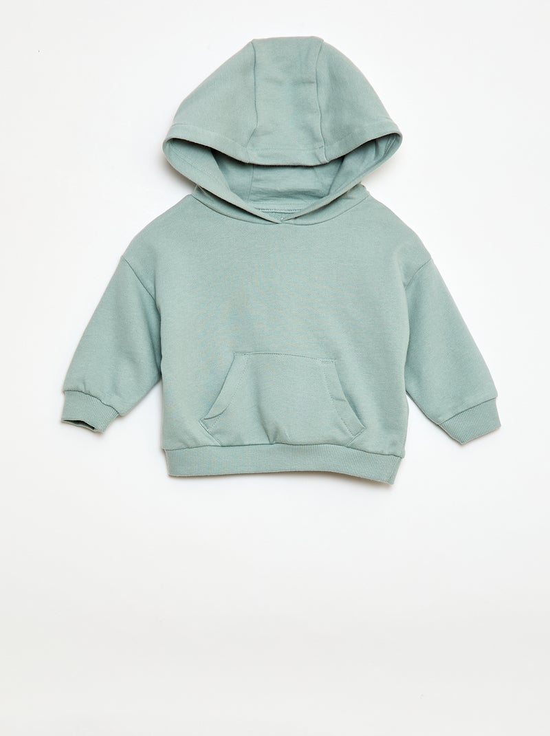 Monochrome Hoodie and Joggers Set - 2 Piece Blue - Kiabi