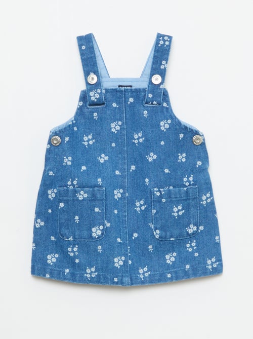 Motif Dungaree Dress - Kiabi