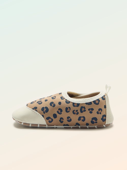 Motor Skills Level 2 'Crawling' Soft Shoes - Kitchoun - Kiabi