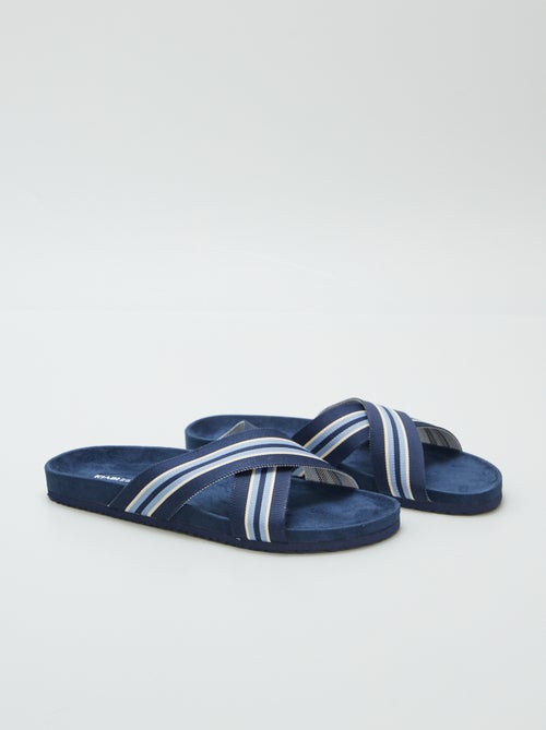 Mules avec brides croisées - Kiabi