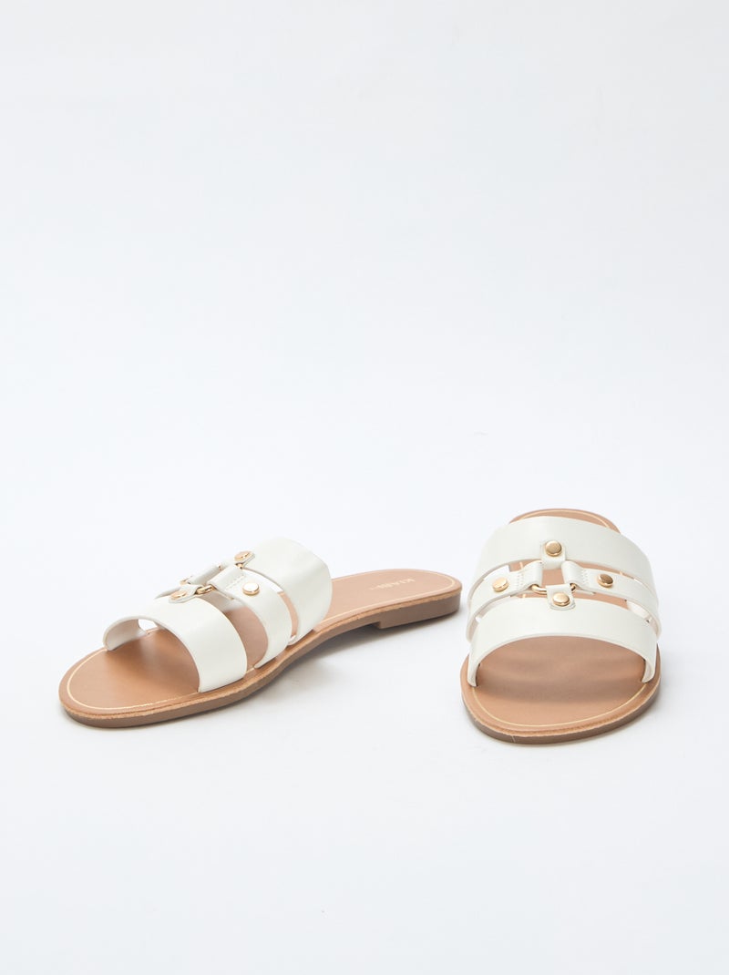 Mules basse Bianco - Kiabi