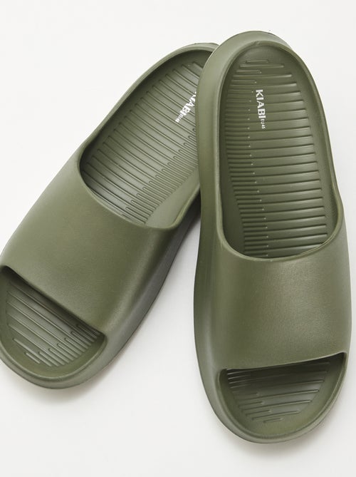 Mules de piscine compensées - Kiabi