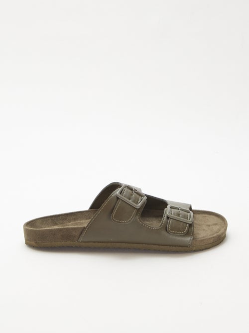 Mules double brides - Kiabi