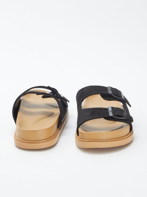 Mules épaisses double bride - Kiabi