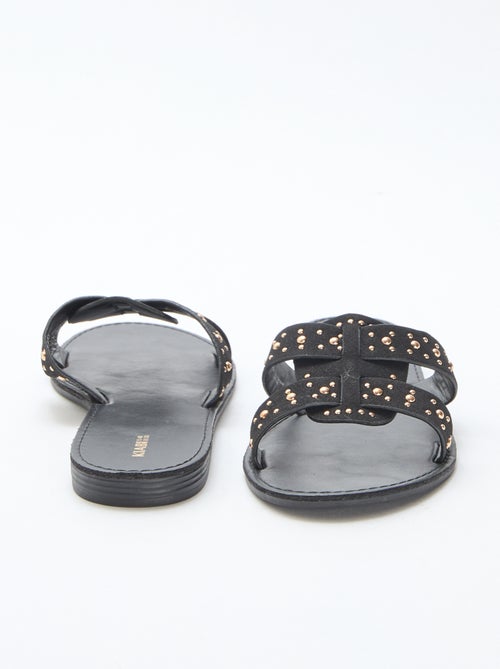 Mules with a Shimmering Macrame Strap - Kiabi
