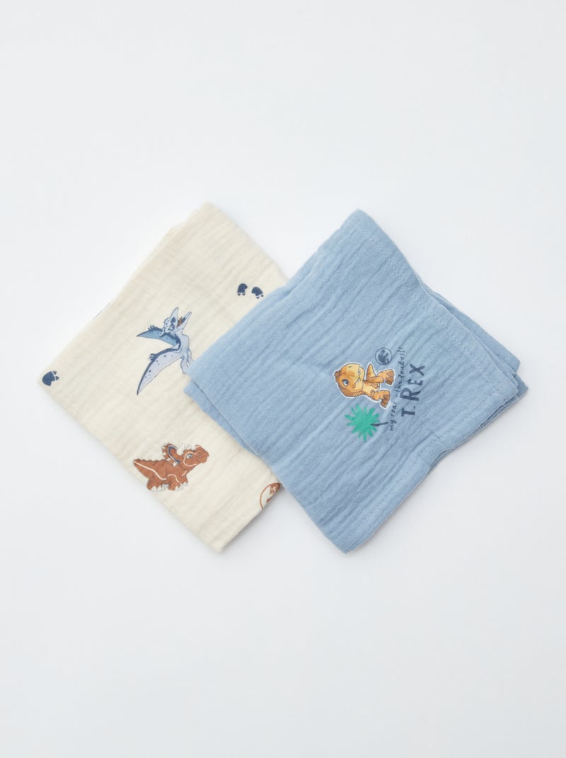 Mulltücher 'Jurassic Explorers' - 2er-Set Beige - Kiabi