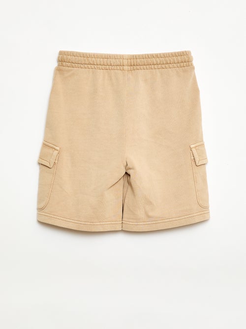 Multi-Pocket Fleece Shorts - Kiabi