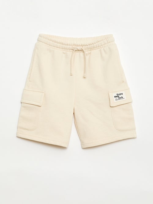 Multi-Pocket Fleece Shorts - Kiabi