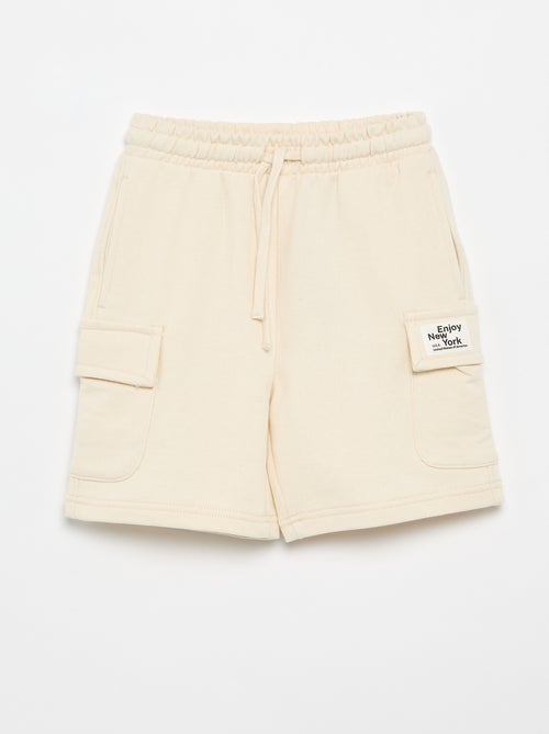 Multi-Pocket Fleece Shorts - Kiabi