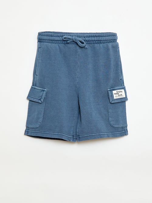 Multi-Pocket Fleece Shorts - Kiabi