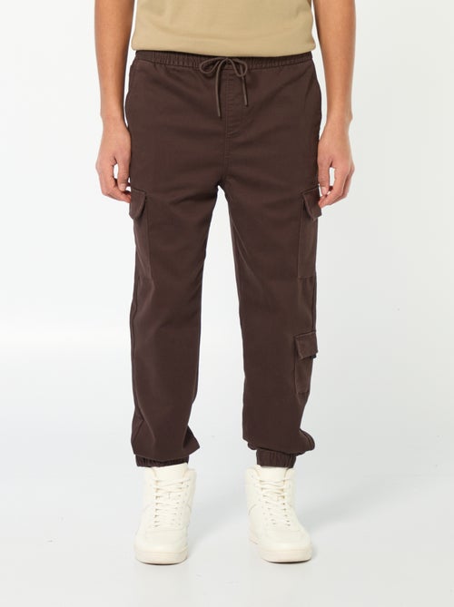 Multi-pocket jogger-style trousers - Kiabi