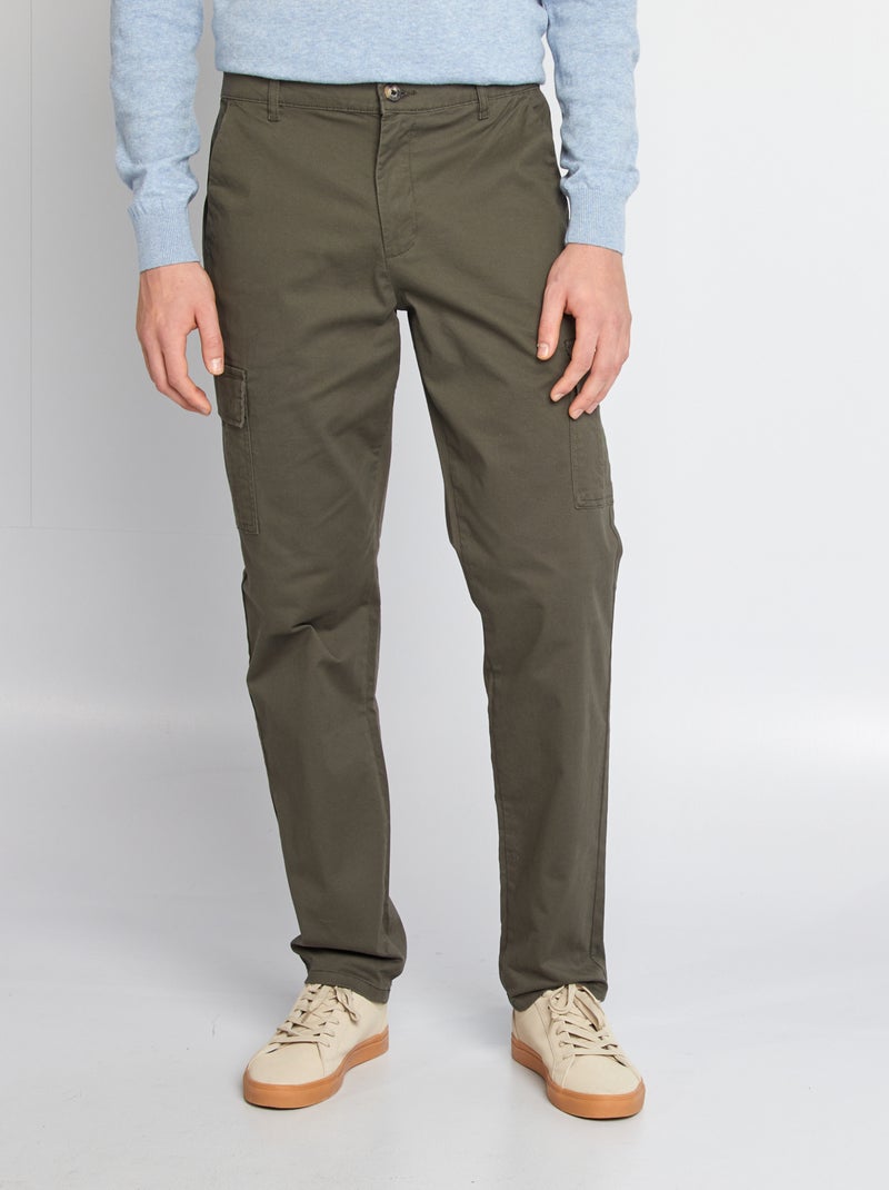 Multi-pocket trousers - L36 KHAKI - Kiabi