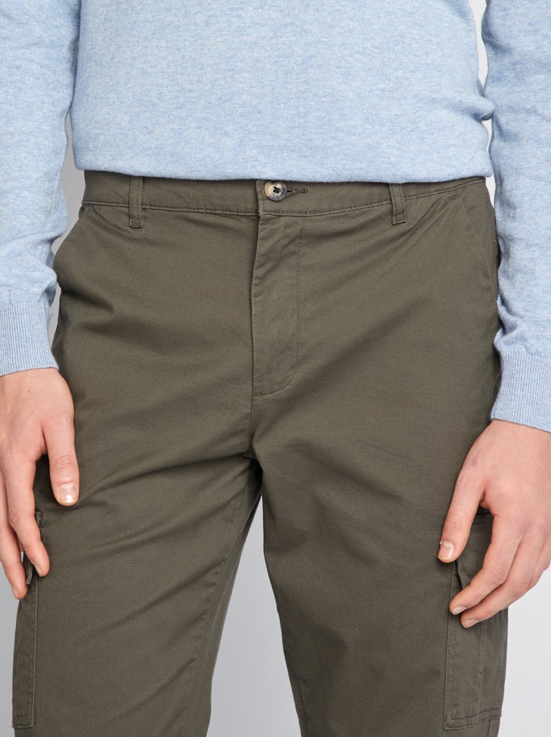 Multi-pocket trousers - L36 KHAKI - Kiabi