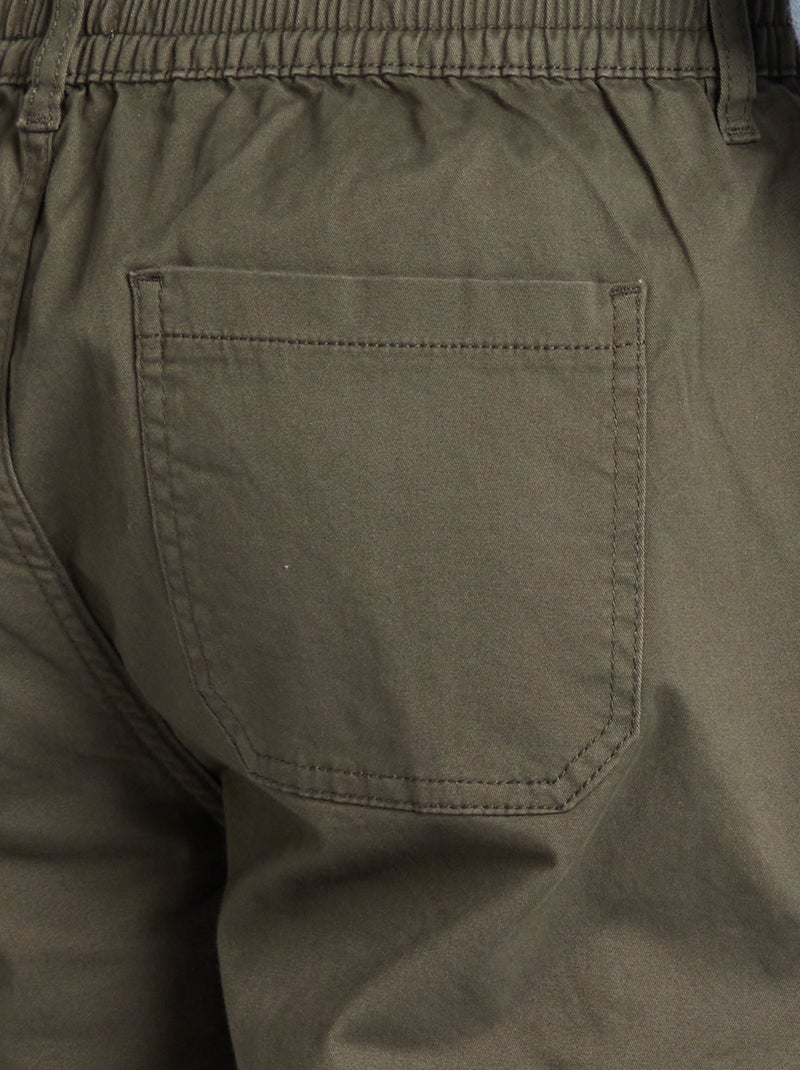 Multi-pocket trousers - L36 KHAKI - Kiabi