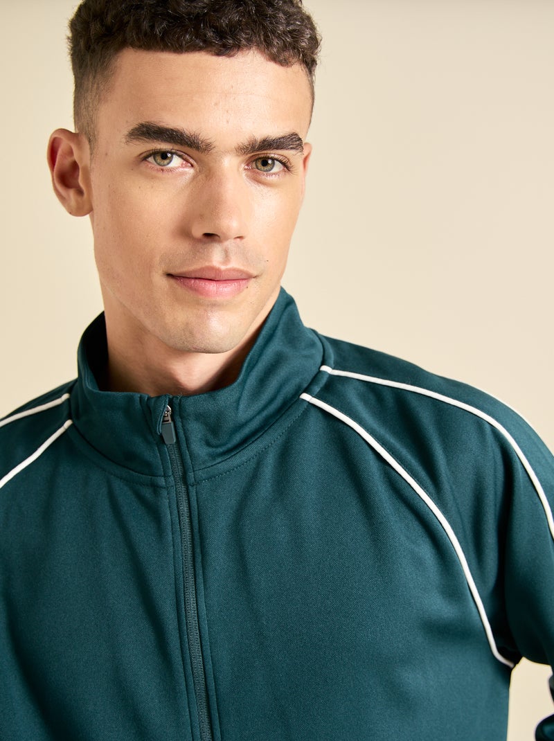 Multi-Sport-Jacke mit Reissverschluss - (ekstract) Vert - Kiabi