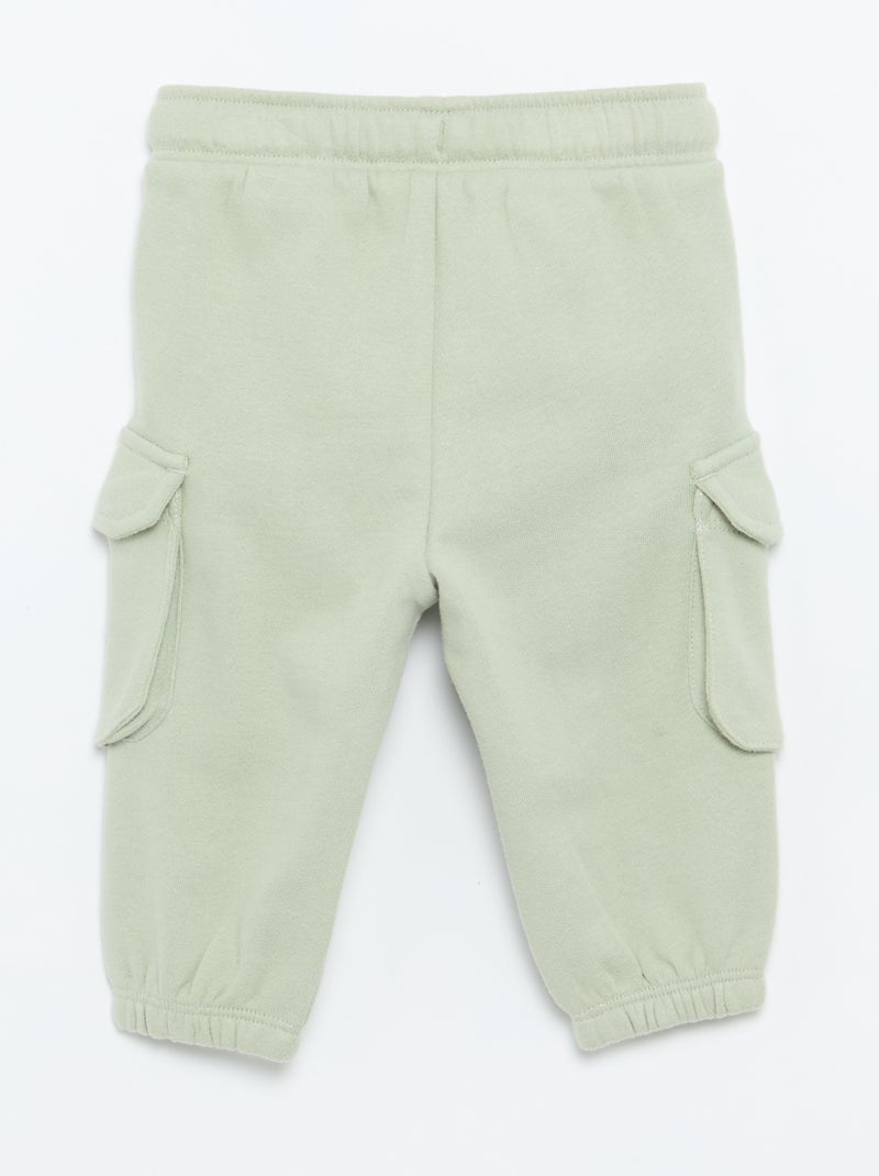 Multitaschen-Jogginghose Vert - Kiabi
