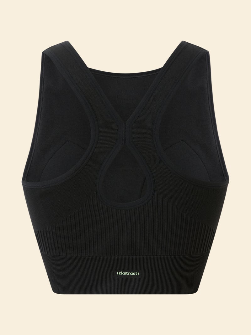 Nahtloser Sport-BH - (ekstract) Noir - Kiabi