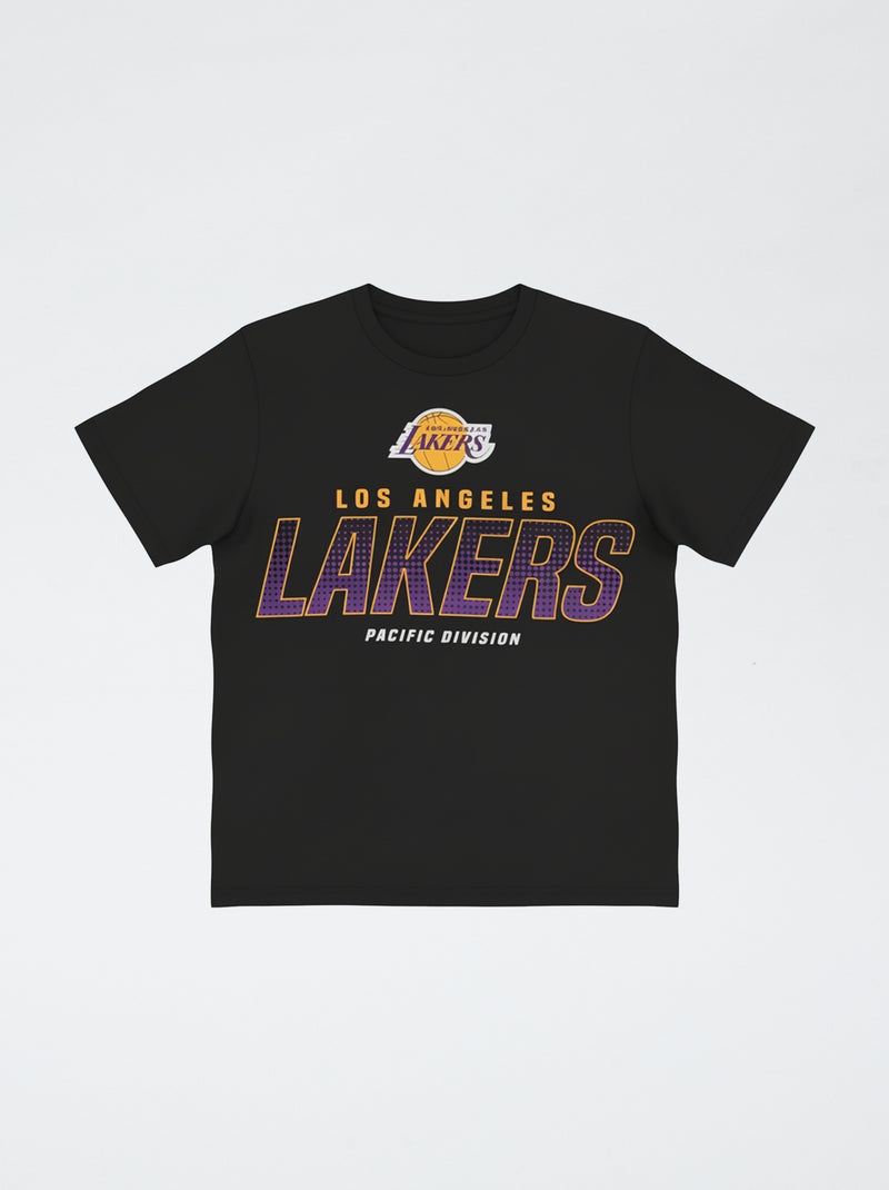 "NBA"-Set 2-teilig Shorts + T-Shirt Grau - Kiabi