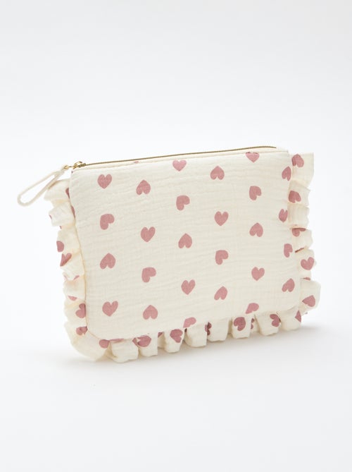 Necessaire aus Baumwollgaze - Kiabi