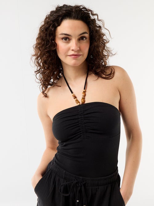 Neckholder-Bustiertop - Kiabi