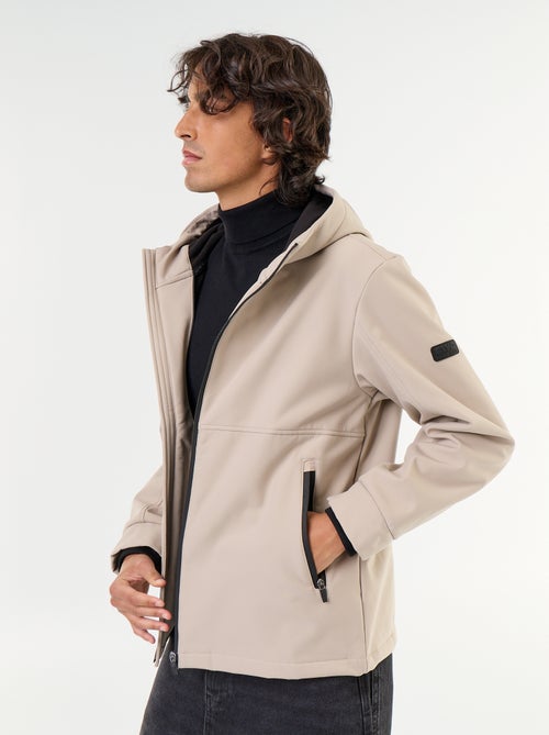 Neopren-Kapuzenjacke mit Microfleece-Futter - Kiabi