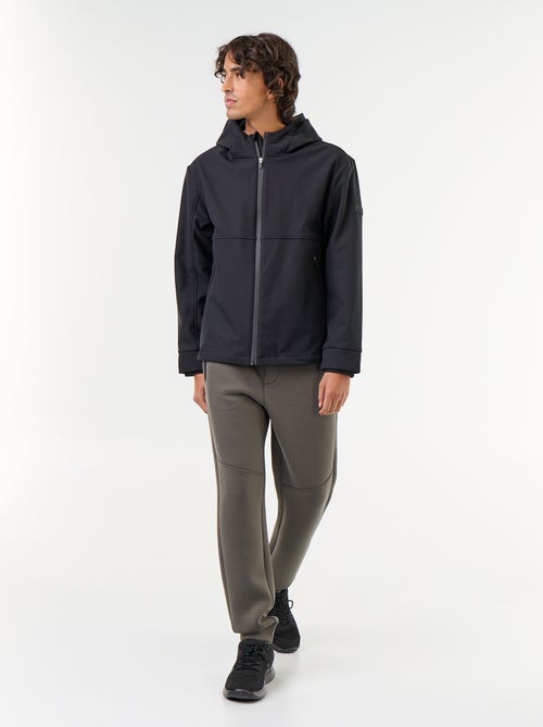 Neopren-Kapuzenjacke mit Microfleece-Futter - Kiabi