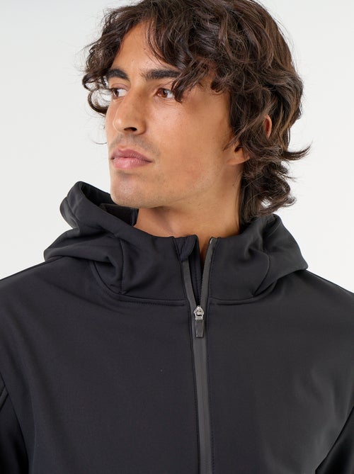 Neopren-Kapuzenjacke mit Microfleece-Futter - Kiabi