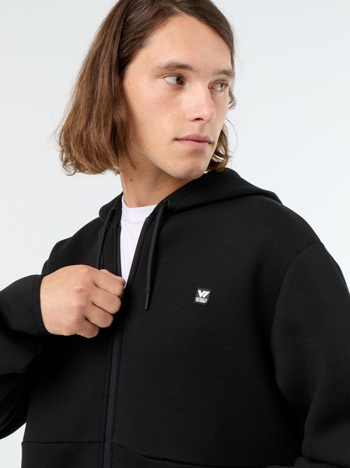 Neoprene-style hooded sweatshirt - Kiabi