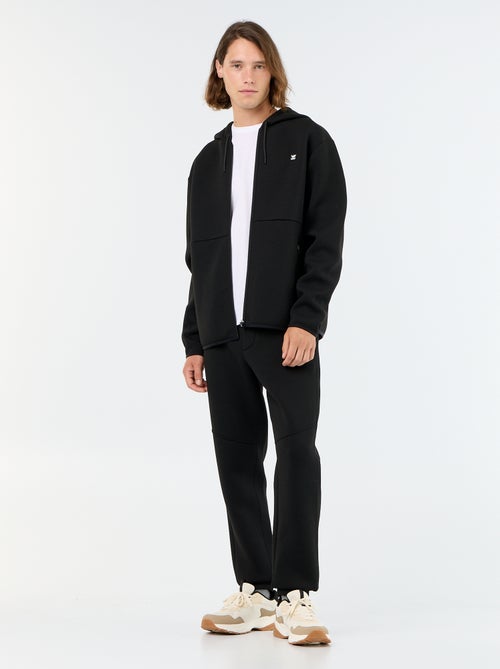 Neoprene-style hooded sweatshirt - Kiabi
