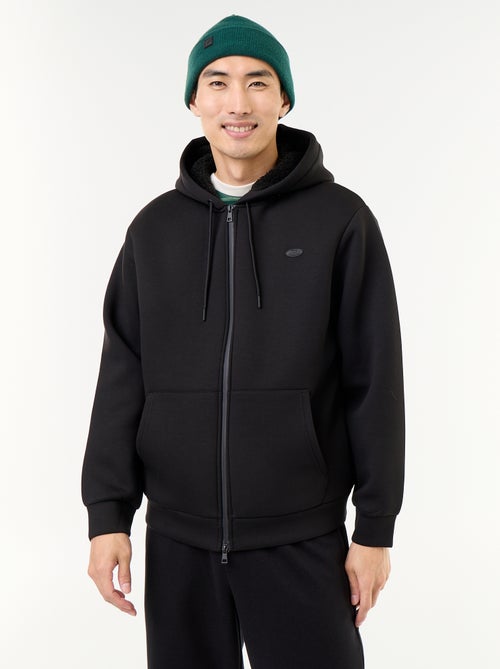Neoprene Zip-Up Hoodie - Kiabi