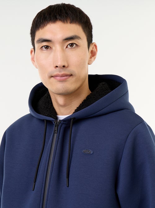 Neoprene Zip-Up Hoodie - Kiabi