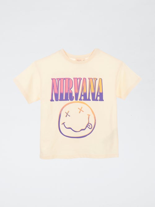 Nirvana Short-Sleeve T-Shirt - Kiabi