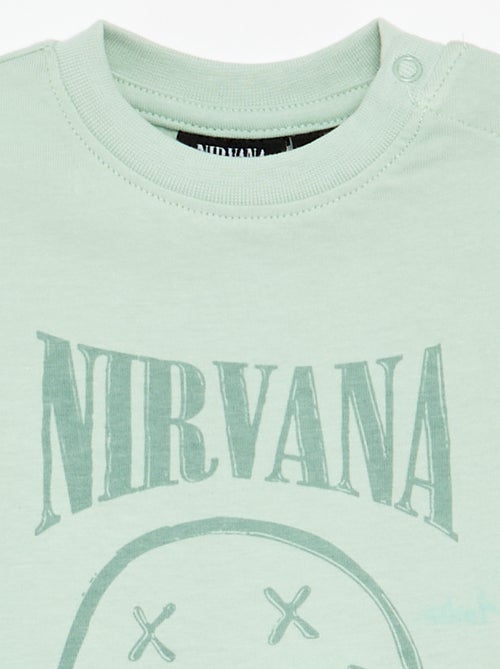 'Nirvana' Short-Sleeved T-shirt - Kiabi