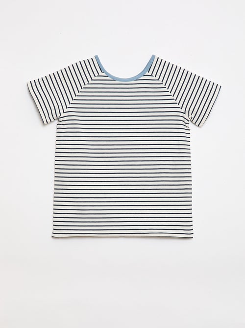 No-Front-or-Back & Reversible Short-Sleeved T-shirt - Kiabi