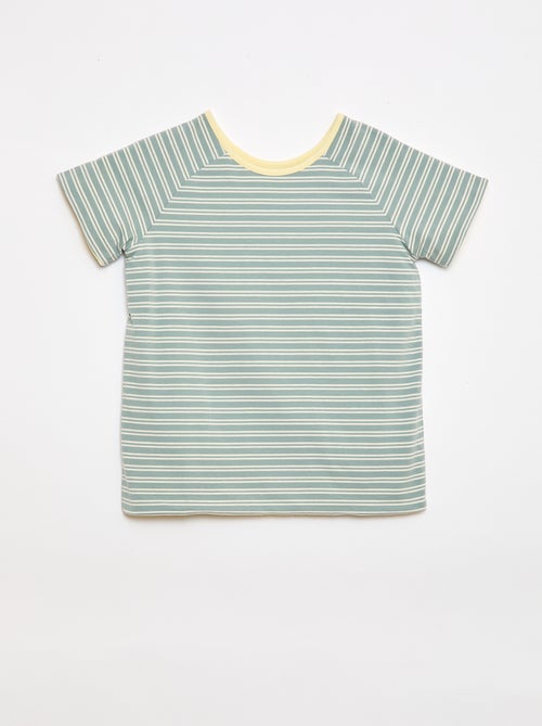 No-Front-or-Back & Reversible Short-Sleeved T-shirt - Kiabi