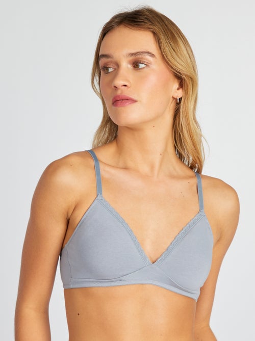 Non-padded triangle bra - Kiabi