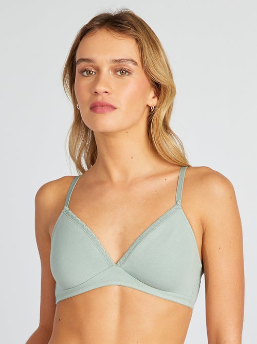 Non-padded triangle bra - Kiabi