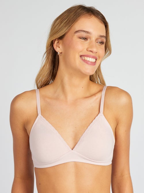 Non-padded triangle bra - Kiabi