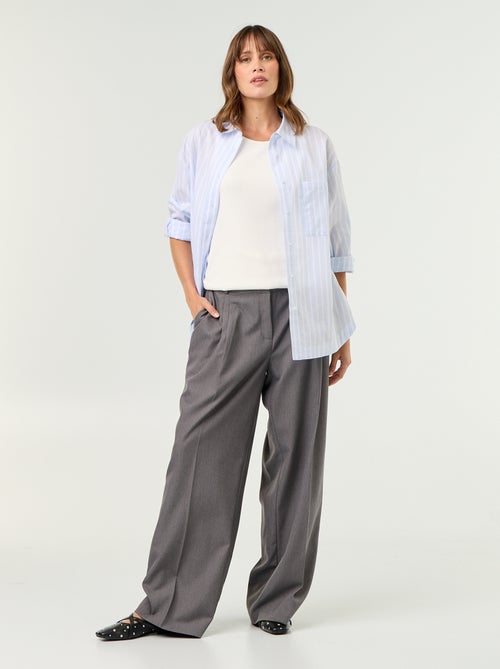 Nursing blouse with side slit - Kiabi Nursing blouse with side slit - Kiabi