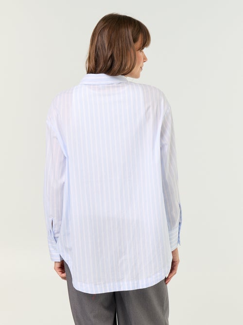 Nursing blouse with side slit - Kiabi Nursing blouse with side slit - Kiabi