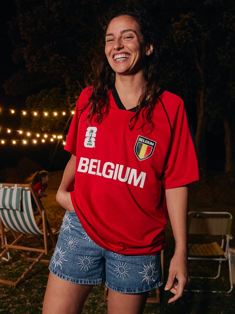 Official FIFA World Cup 26™ Licensed T-shirts - Belgium Red - Kiabi