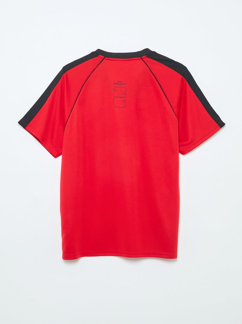 Official FIFA World Cup 26™ Licensed T-shirts - Belgium Red - Kiabi