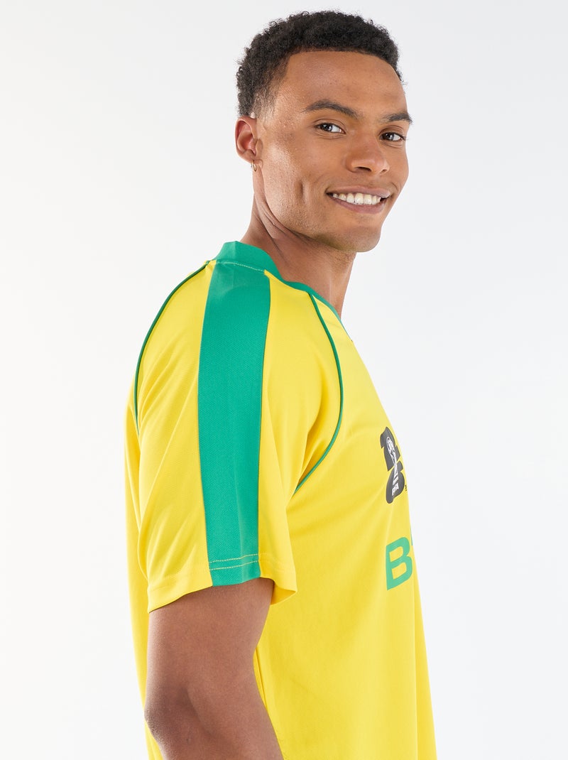 Offiziell lizenzierte FIFA Fussball-Weltmeisterschaft 26™ T-Shirts - Brasilien Gelb - Kiabi
