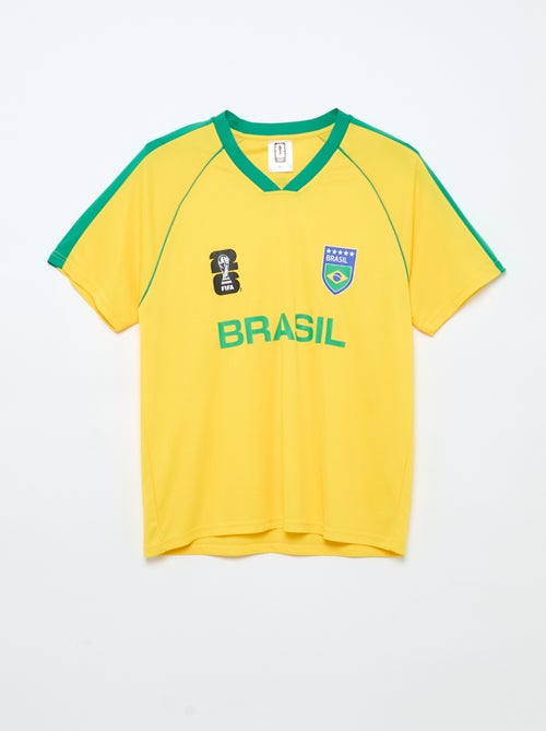 Offiziell lizenzierte FIFA Fussball-Weltmeisterschaft 26™ T-Shirts - Brasilien - Kiabi Offiziell lizenzierte FIFA Fussball-Weltmeisterschaft 26™ T-Shirts - Brasilien - Kiabi