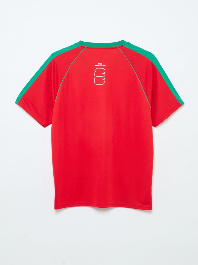 Offiziell lizenzierte FIFA Fussball-Weltmeisterschaft 26™ T-Shirts - Portugal Rouge - Kiabi
